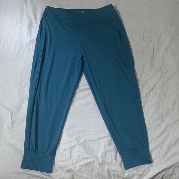 🧘♀️Mondetta🧘♀️Yoga Pants Size Large Green - Picture 2 of 5